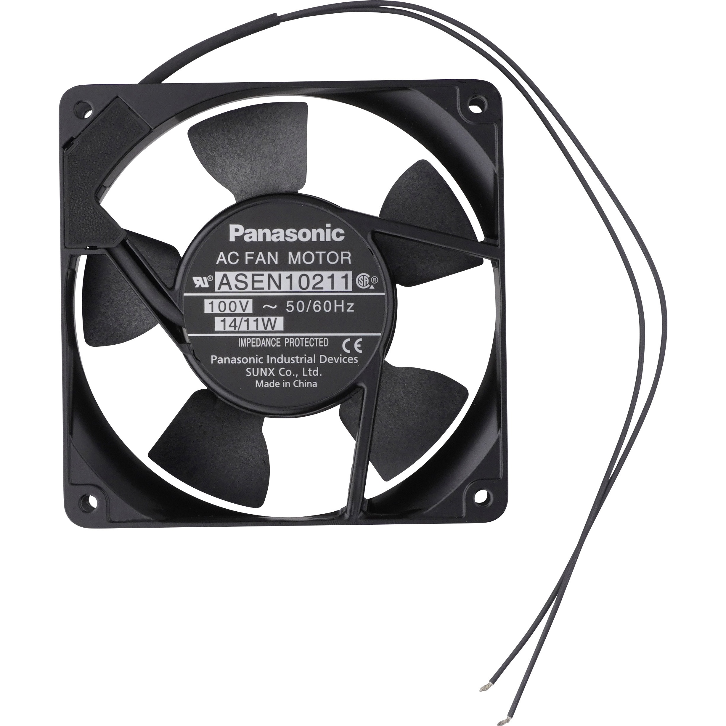 ASEN10211 ACファンモータ □120角 リード線付 1個 Panasonic 