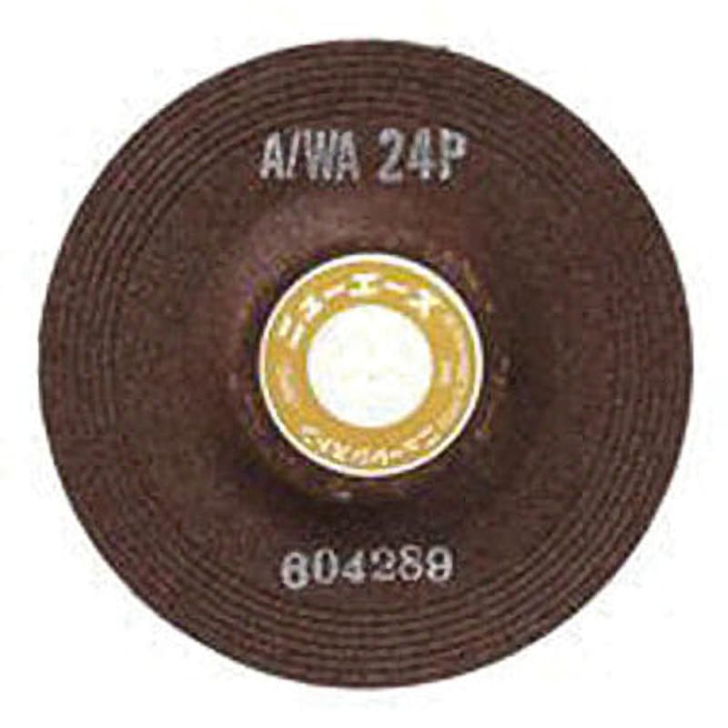 NA1004-WA24N ニューエース ニューレジストン 砥粒WA 粒度24N 一般鋼用 外径100mm穴径15mm 1箱(25枚)