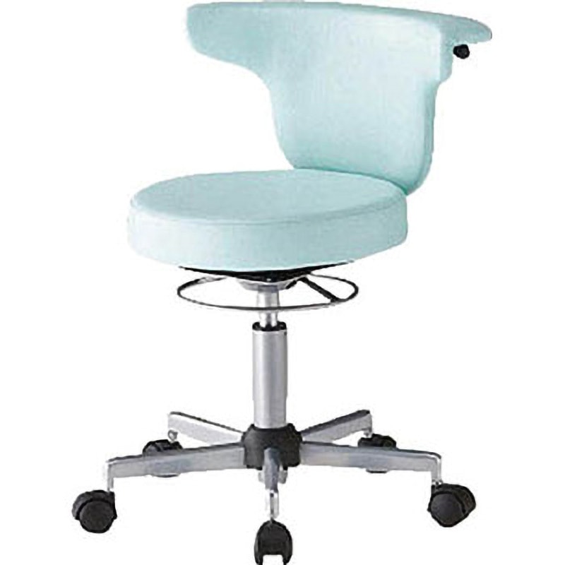 ACS700LBL TOKIO オフィースチェア ライトブルー TOKIO(藤沢工業) 作業用イス 高さ665～795mm幅465mm奥行545mm  ACS700LBL