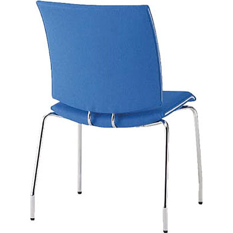 FMP4CGN TOKIO ミーティングチェア 4本脚 クリアグリーン TOKIO(藤沢工業) 再生PET PP樹脂成型品 質量9.2kg 高さ880mm幅553mm奥行630mm  FMP4CGN