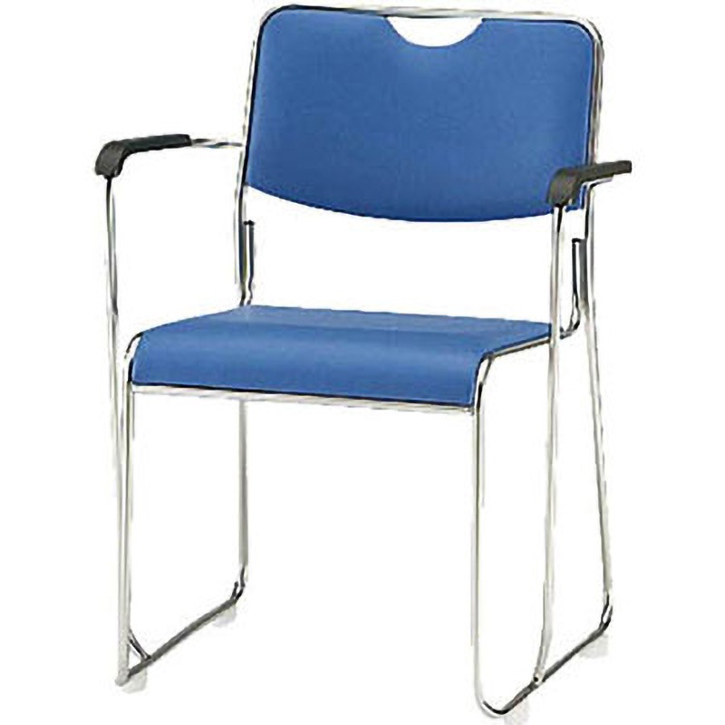 FSC25SALGN TOKIO ミーティングチェア ステンレス脚肘付 ライトグリーン TOKIO(藤沢工業) 成型合板/ウレタンフォーム 連結プラパート PP樹脂成型品 質量4.7kg  FSC25SALGN