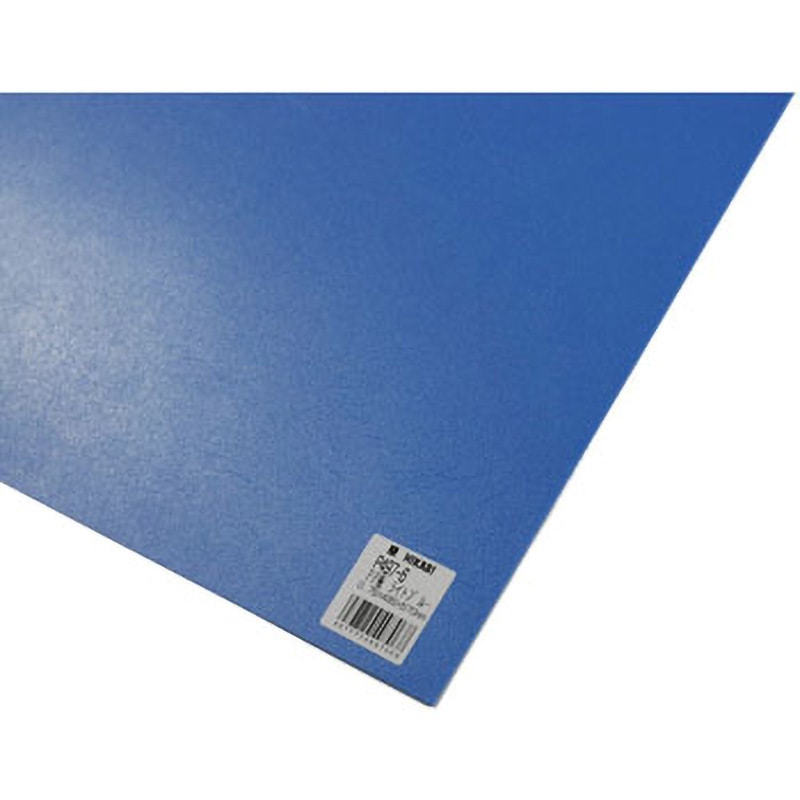 P497-6 PP板 光 ライトブルー色 厚さ0.75mm寸法485×570mm 1枚 P497-6