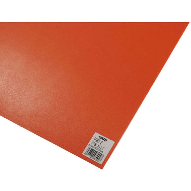 P980-2 PP板 光 オレンジ色 厚さ0.75mm寸法970×570mm 1枚 P980-2
