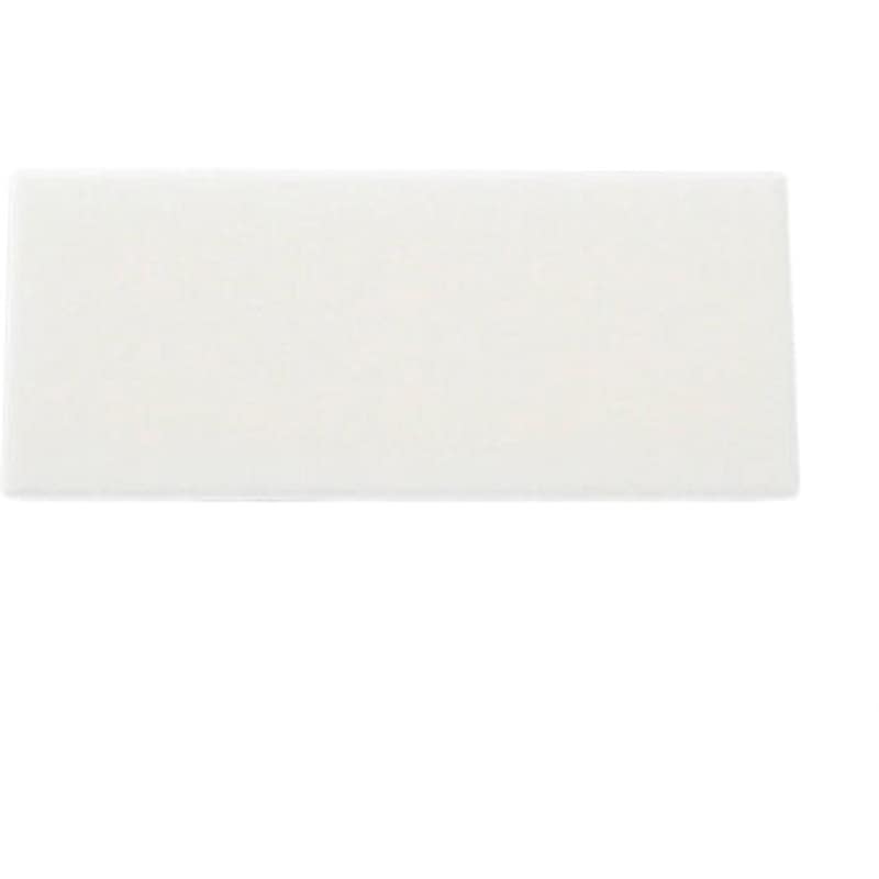 UP358-T アクリルサインプレート 光 ホワイト色 寸法35×80×2mm UP358-T