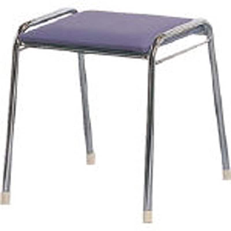 FSC120 TOKIO 食堂用チェア 青 TOKIO(藤沢工業) ブルー 積重可能 ビニールシート 質量3kg 高さ430mm幅427mm奥行315mm  FSC120