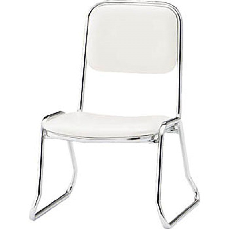 FSC320 TOKIO 食堂用チェア 緑 TOKIO(藤沢工業) ハードボード/ウレタンフォーム ビニールシート 質量4.6kg 高さ660mm幅460mm奥行360mm  FSC320