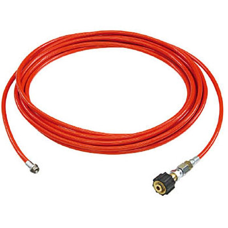 HD03223 1/4PUねじ式洗管ホース クイックカプラ仕様 アサダ コック無 長さ20m  HD03223