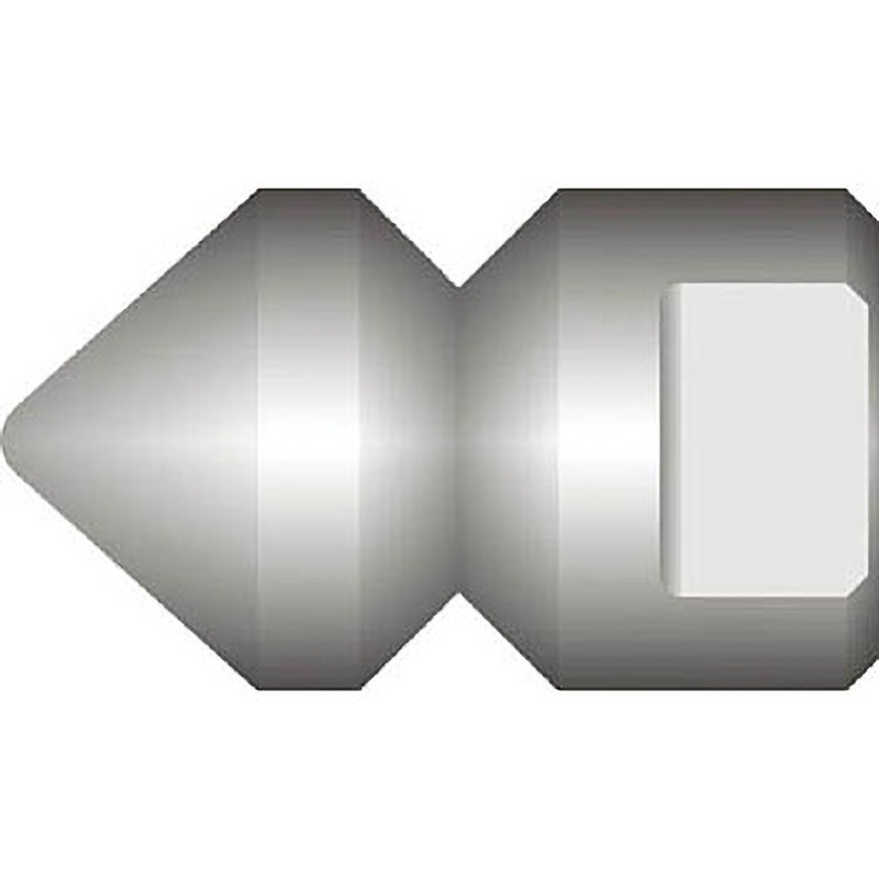 HD08059 3/8逆噴射ノズルT型 21L/分エンジン式用 1個 アサダ 【通販モノタロウ】