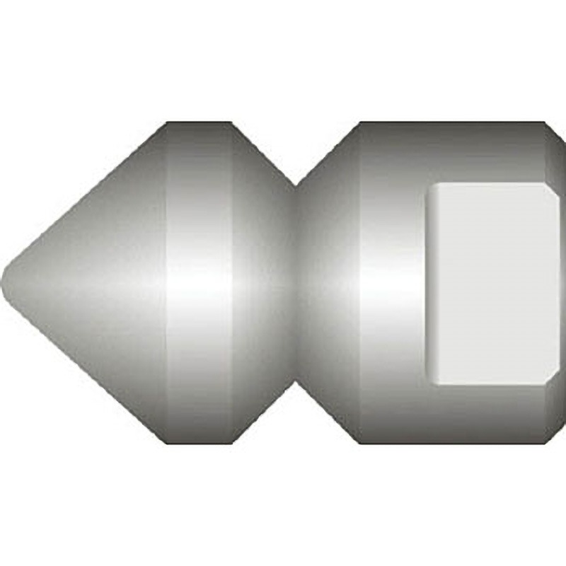 HD06070 3/8逆噴射ノズルT型前1穴 13L/分エンジン式・16/200G用 1個 アサダ 【通販モノタロウ】