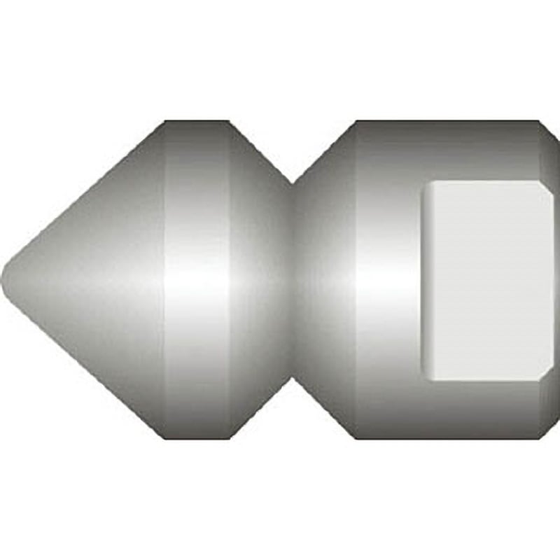 HD08067 3/8逆噴射ノズルT型前1穴 21L/分エンジン式用 1個 アサダ 【通販モノタロウ】