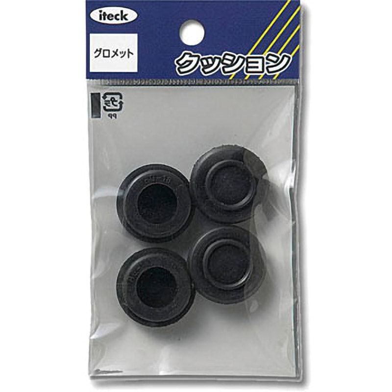 KGE-18A グロメット 光 黒色 - 【通販モノタロウ】