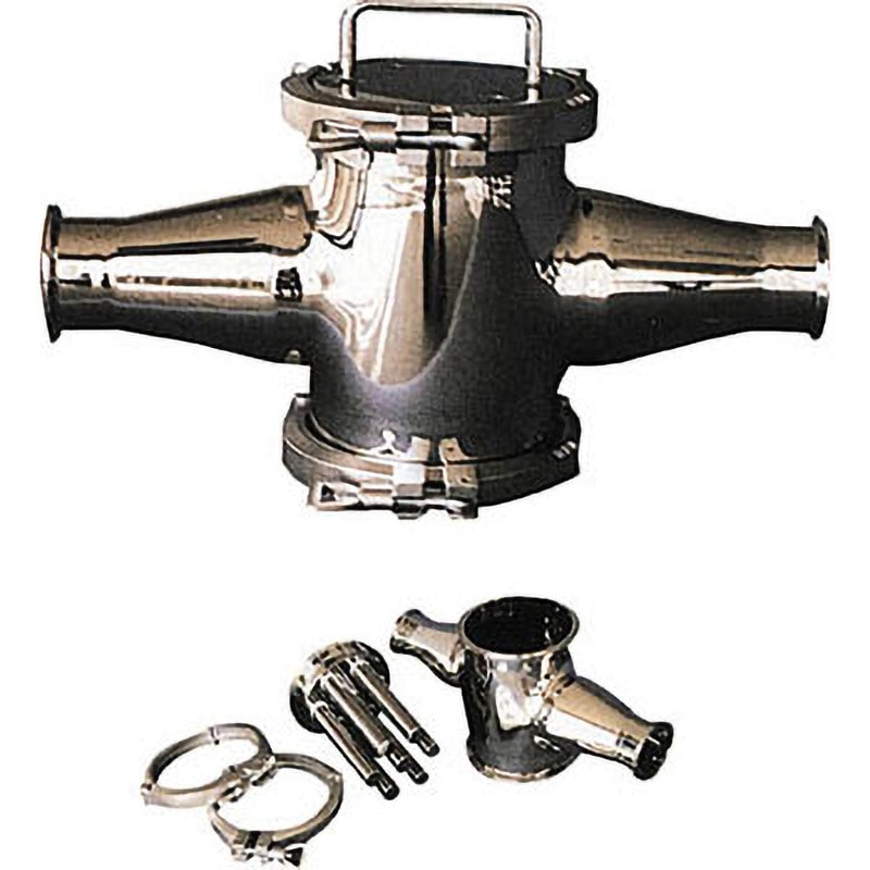 KANETEC 細ピッチ高磁力サニタリーマグネット棒 (タップ穴付) ( PCMB2-AM50 ) カネテック(株) (メーカー取寄) 市場KANETEC 細ピッチ高磁力サニタリーマグネット棒 (タップ穴付