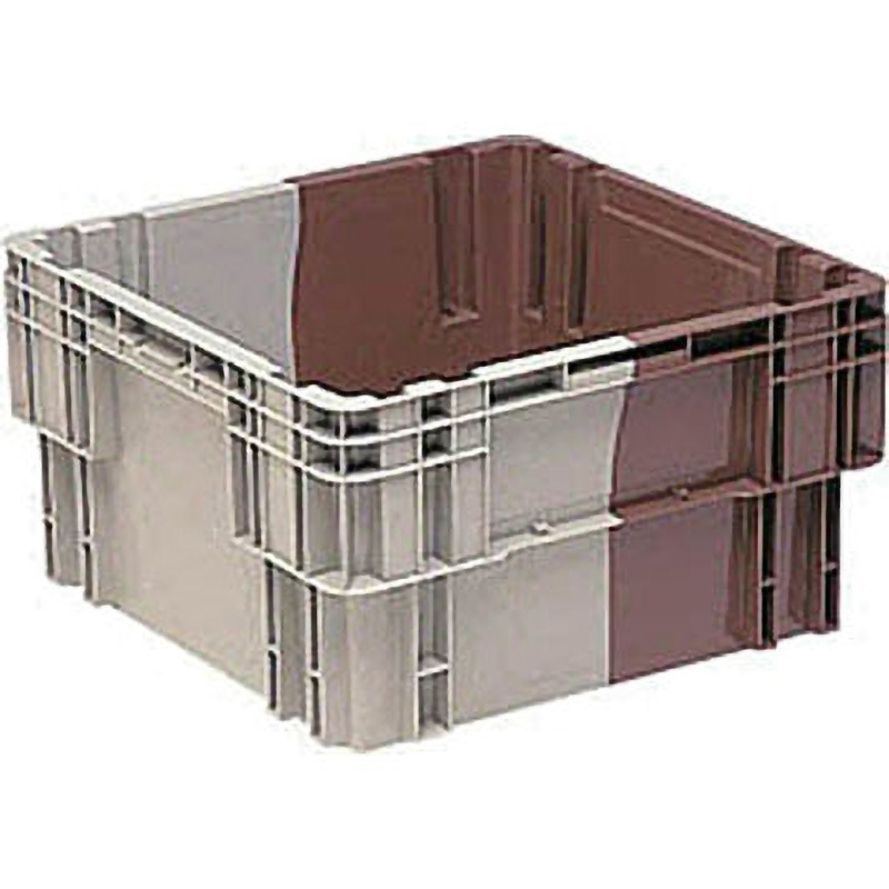 20710100GL804BR701 SNコンテナー N#71 (水抜孔有) サンコー(三甲) 外寸(幅×奥行×高さ)550×550×310mm 1個