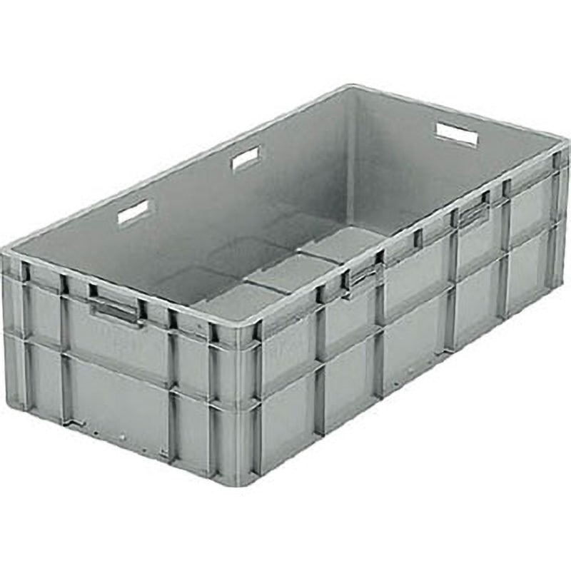 21230000GL802 TPボックス TP493L(取手有) Lグレー サンコー(三甲) 容量123L 外寸(幅×奥行×高さ)1005×503×288mm 1個