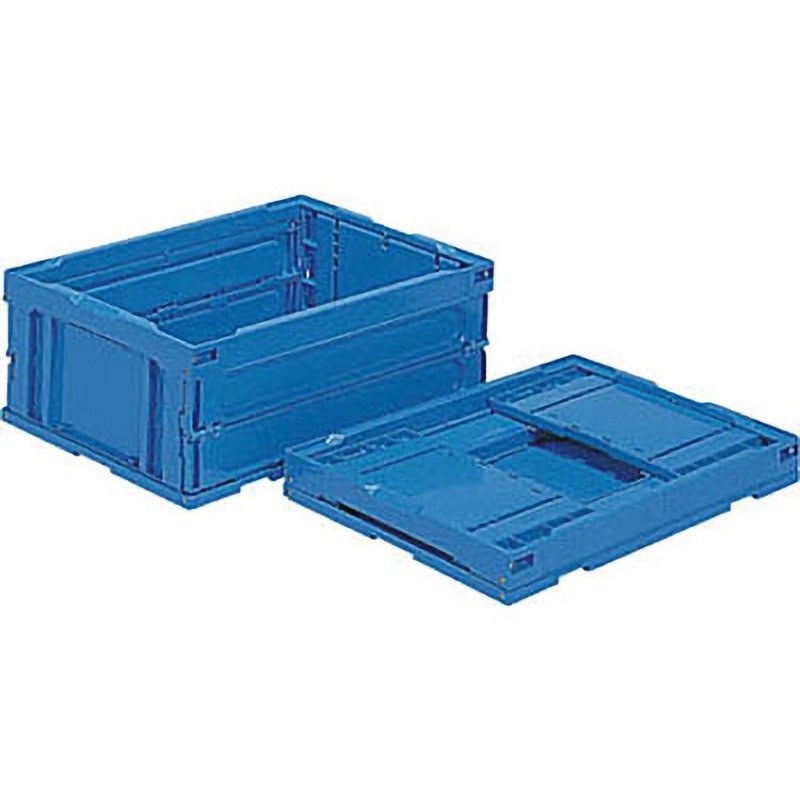 55301000BL504 オリコン30BーS(2) 青 サンコー(三甲) 容量31.9L 種別553010BL00 嵌合商品サンコールドボックス #21 本体 1個