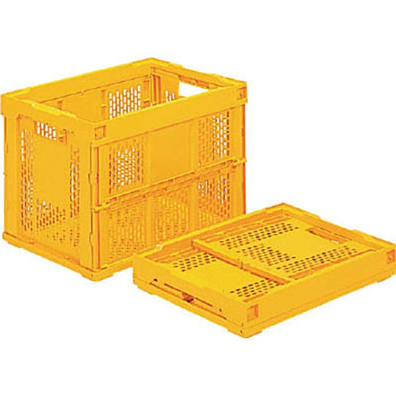 55070000YE305 オリコン60A 黄 サンコー(三甲) 容量61.4L 嵌合商品サンコールドボックス #21 本体 外寸(幅×奥行×高さ)530×366×380mm 1個