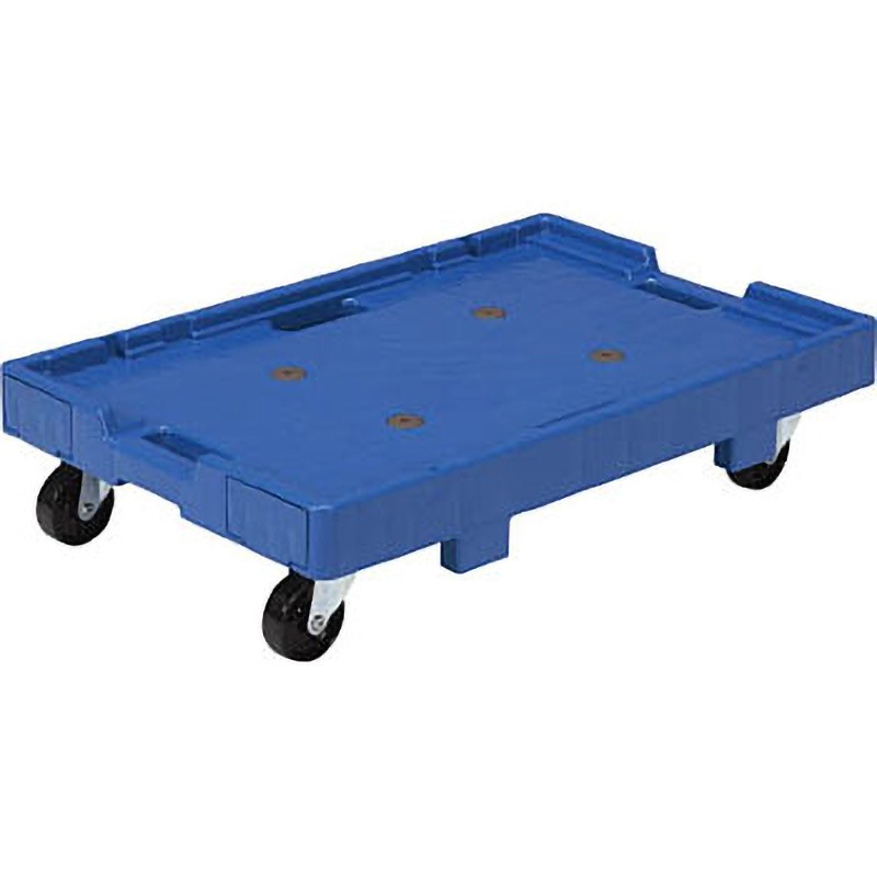 80246102BLCOPBLCOP サンキャリー 7046 青 サンコー(三甲) ナイロン車輪 樹脂製 種別SK80246102BL 荷台寸法604×406mm 1個