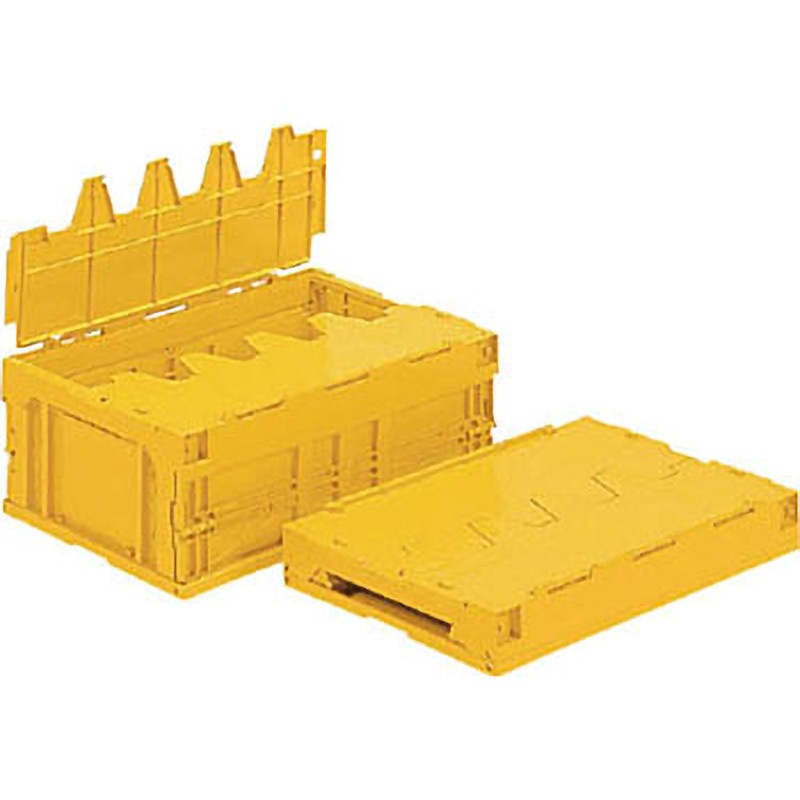 55104000YE305 サンクレットオリコン30B(2) 黄 サンコー(三甲) フタのあり 嵌合商品サンコールドボックス #21 本体 外寸(幅×奥行×高さ)538×366×218mm 1個 6,878円