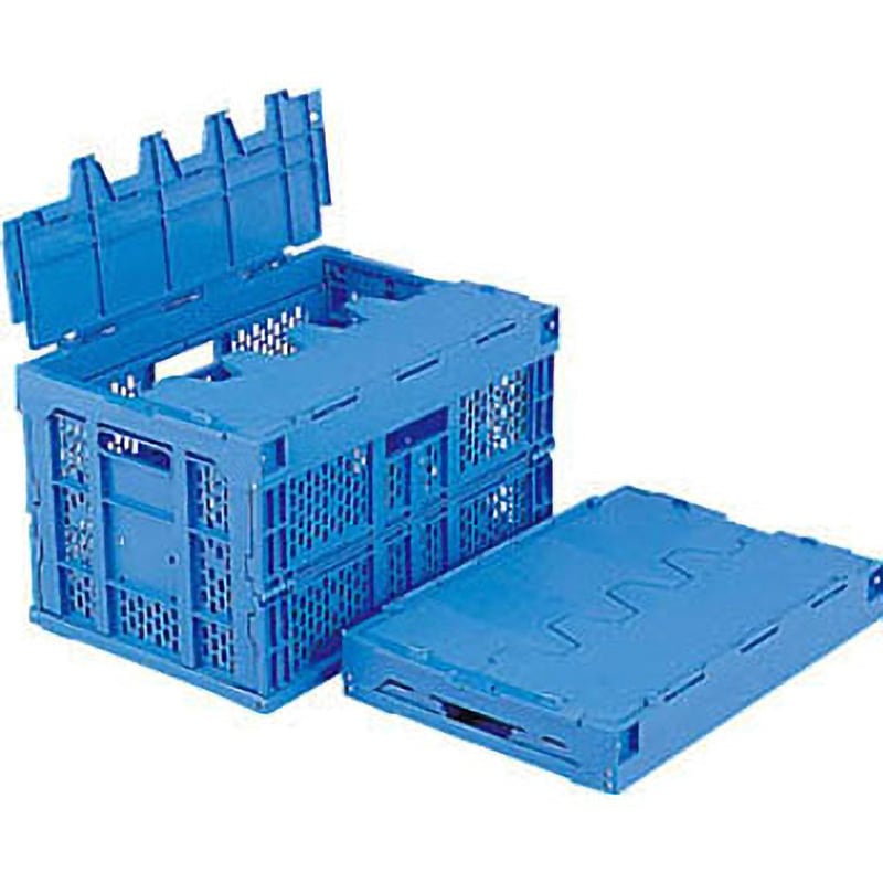 55061000BL504 サンクレットオリコン50A 青 サンコー(三甲) 容量51.0L 嵌合商品サンコールドボックス #21 本体 外寸(幅×奥行×高さ)538×366×335mm 1個