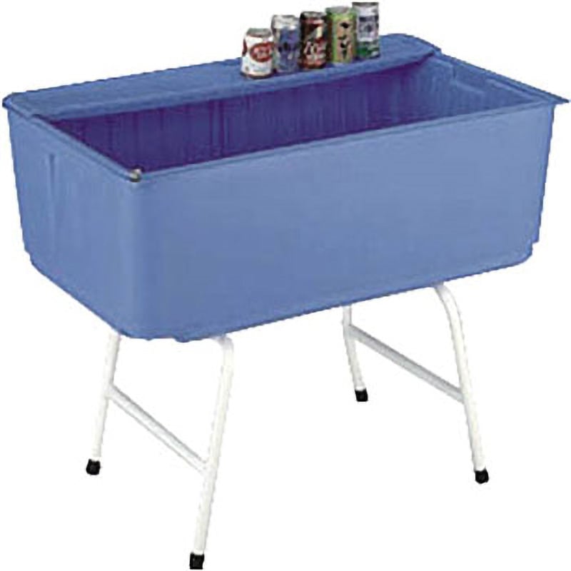 ななさん専用商品 サンストッカー(スタンド付き) 青 サンコー(三甲) 角槽 【通販モノタロウ】