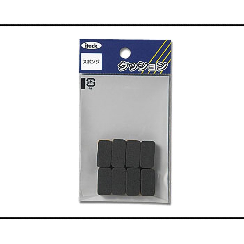 KSR-212 スポンジクッション 光 寸法20×10×5mm 1セット(8枚) KSR-212