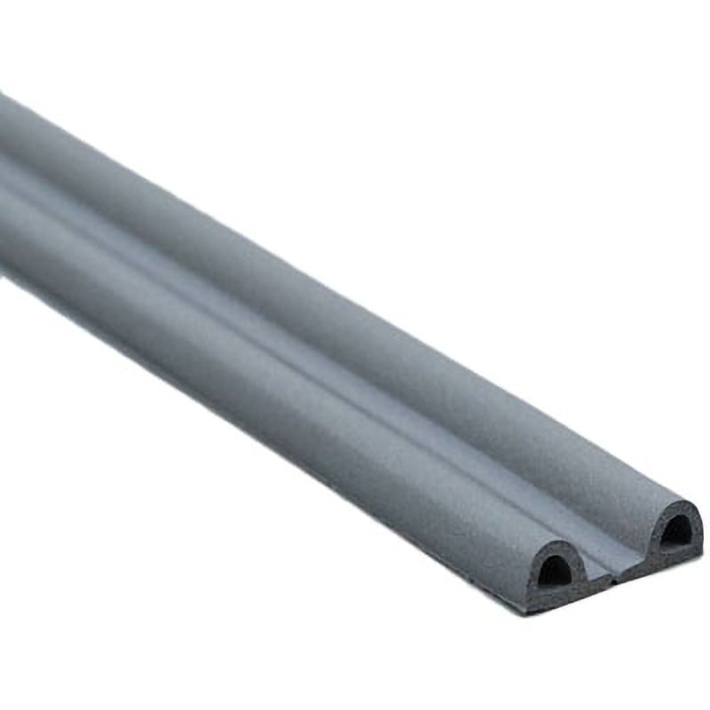 あすつく対応 「直送」 光 KPG6-50W 戸当りクッションテープ　Ｐ型グレー KPG650W 光 戸当りクッションゴム ドラム巻 KPG6-50W Ｐ型 グレー