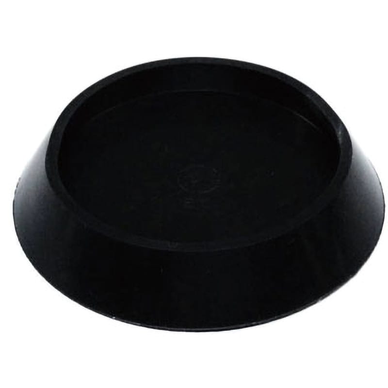 G10-652 平置ゴム 光 丸 黒色 1セット(2枚) G10-652 - 【通販