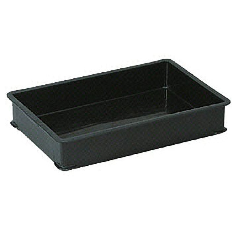 20171400BK ばんじゅうA(導電)黒 サンコー(三甲) 外寸(幅×奥行×高さ)574×388×105mm 1個