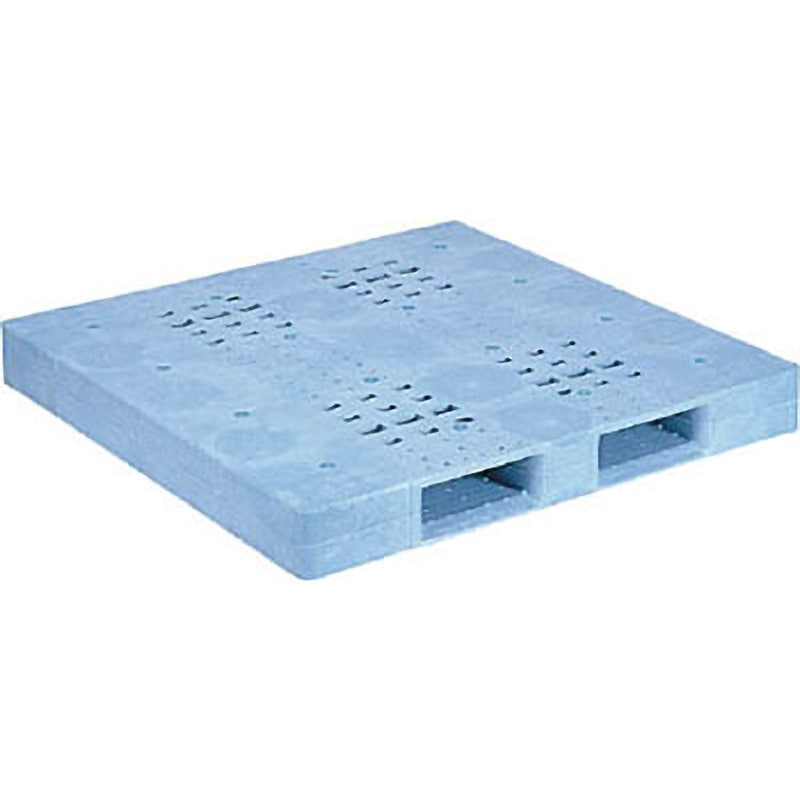 81691001BL502 プラスチックパレット Dー1313F 青 サンコー(三甲) ライトブルー色 32,487円