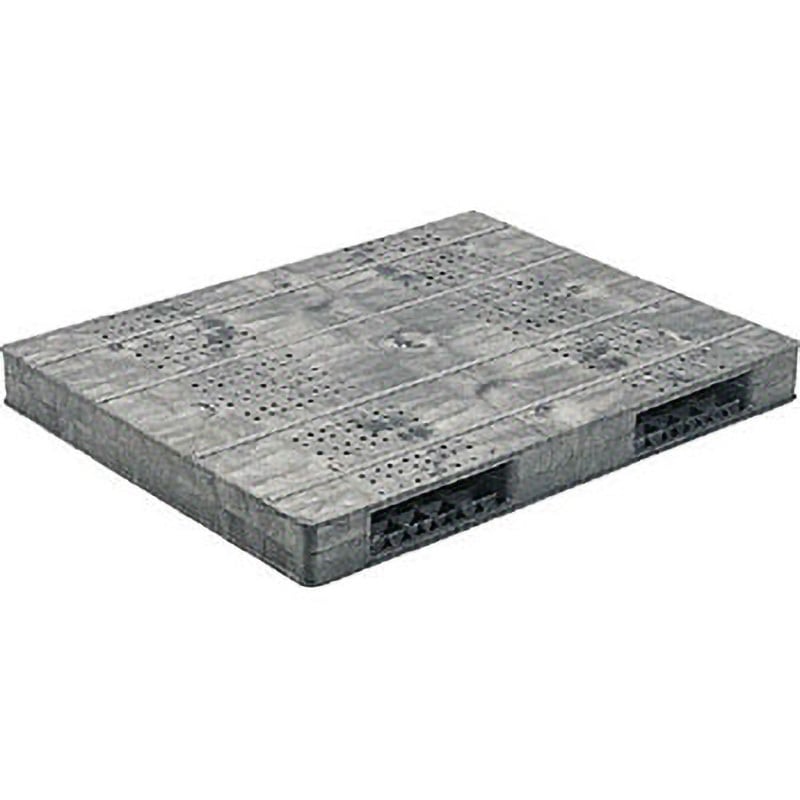 81540101GL803 プラスチックパレット R2ー1114Fー5 灰 サンコー(三甲) グレー色