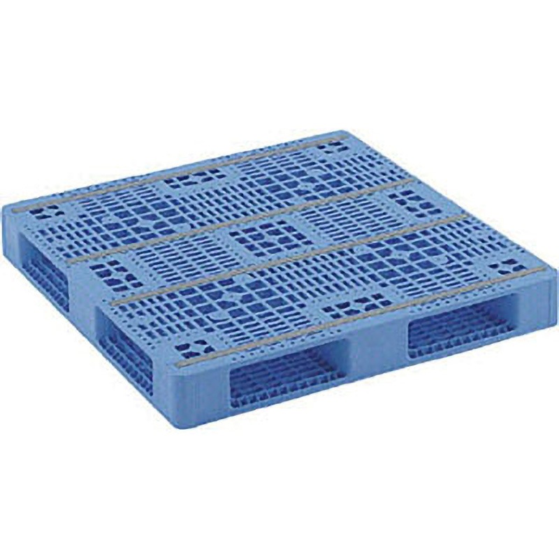 81004001BL510 プラスチックパレット R4ー1010ー2 青 サンコー(三甲) ライトブルー色 18,235円