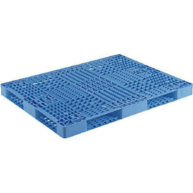 81635200BKRCP プラスチックパレット R4ー1114ー6 黒 サンコー(三甲) 再生ブラック色
