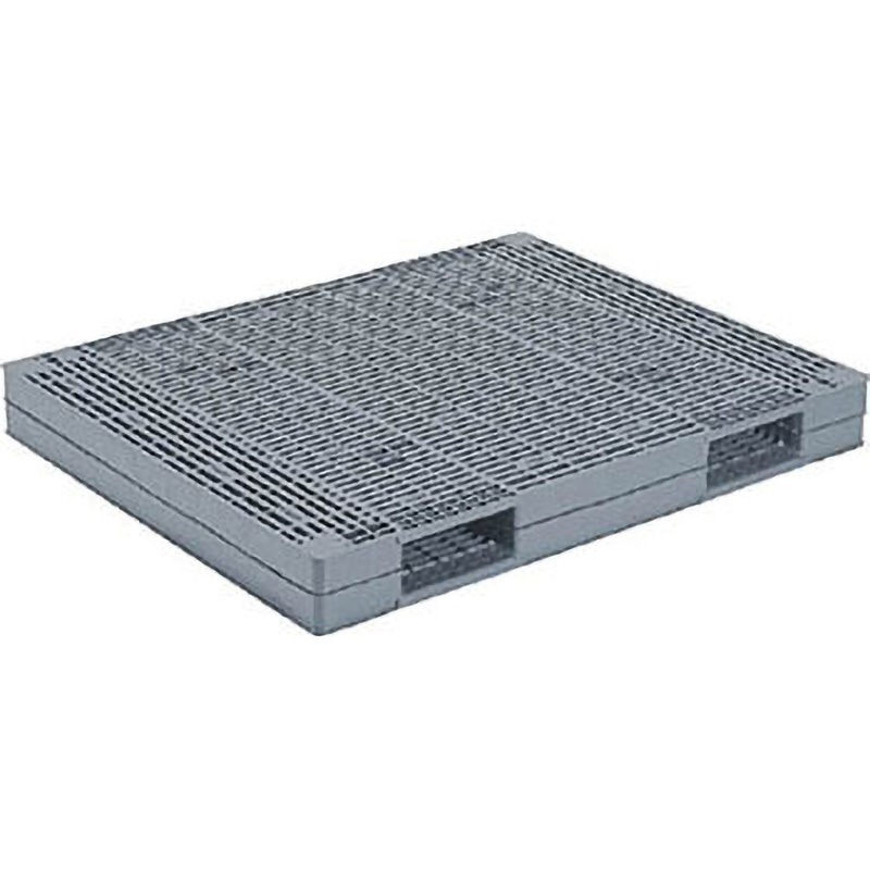 81630501GL803 プラスチックパレット Rー1114ー2 グレー 1個 サンコー(三甲) 【通販モノタロウ】