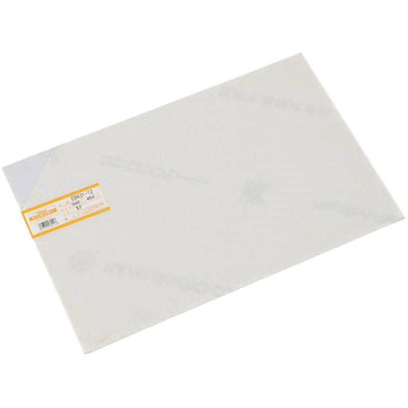 EB431-12 塩ビ板 光 乳白半透明色 厚さ1mm寸法300×450mm EB431-12 