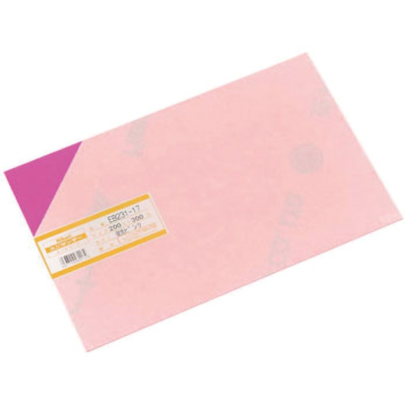EB231-17 塩ビ板 光 蛍光ピンク色 厚さ1mm寸法200×300mm EB231-17