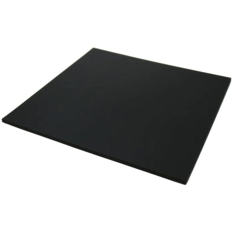GR5-25 ゴム板(天然) 光 天然ゴム製 黒色 厚さ5mm寸法250×250mm 【通販 