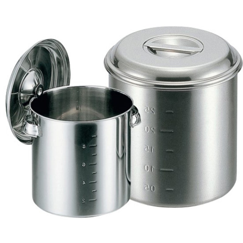 ステンレスポット手付(蓋付) SUGICO(スギコ) キッチンポット 【通販