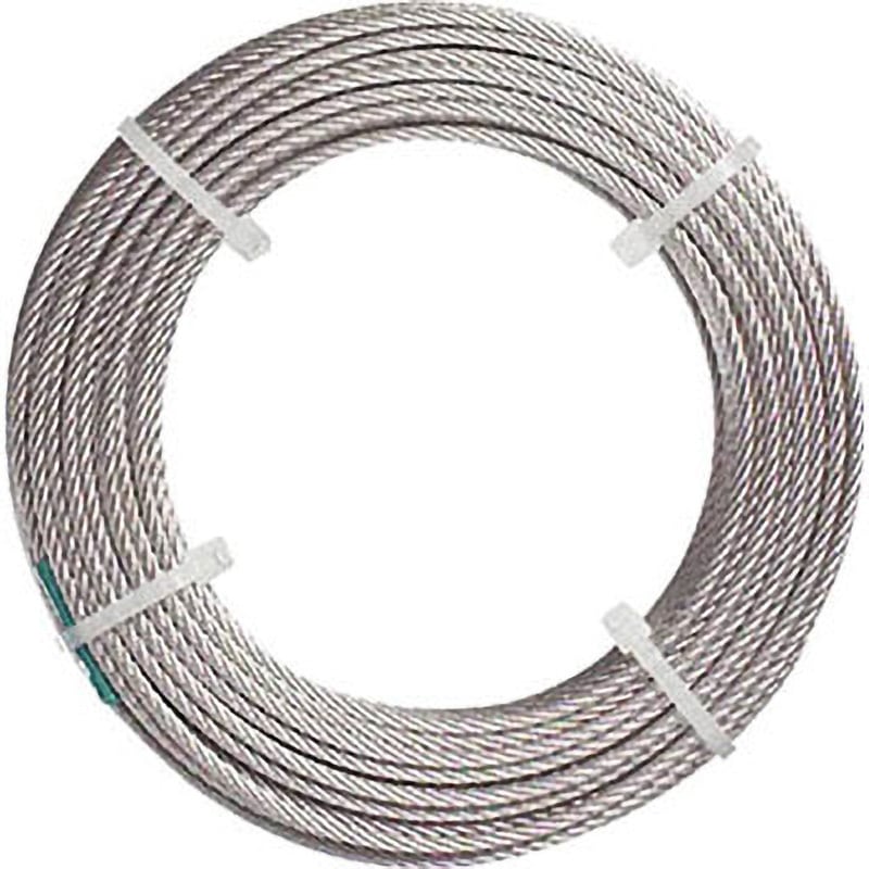 CW920N カットワイヤー 日興製綱 荷重540kg ロープ径9mm全長20m 1箱(20本) 58,788円