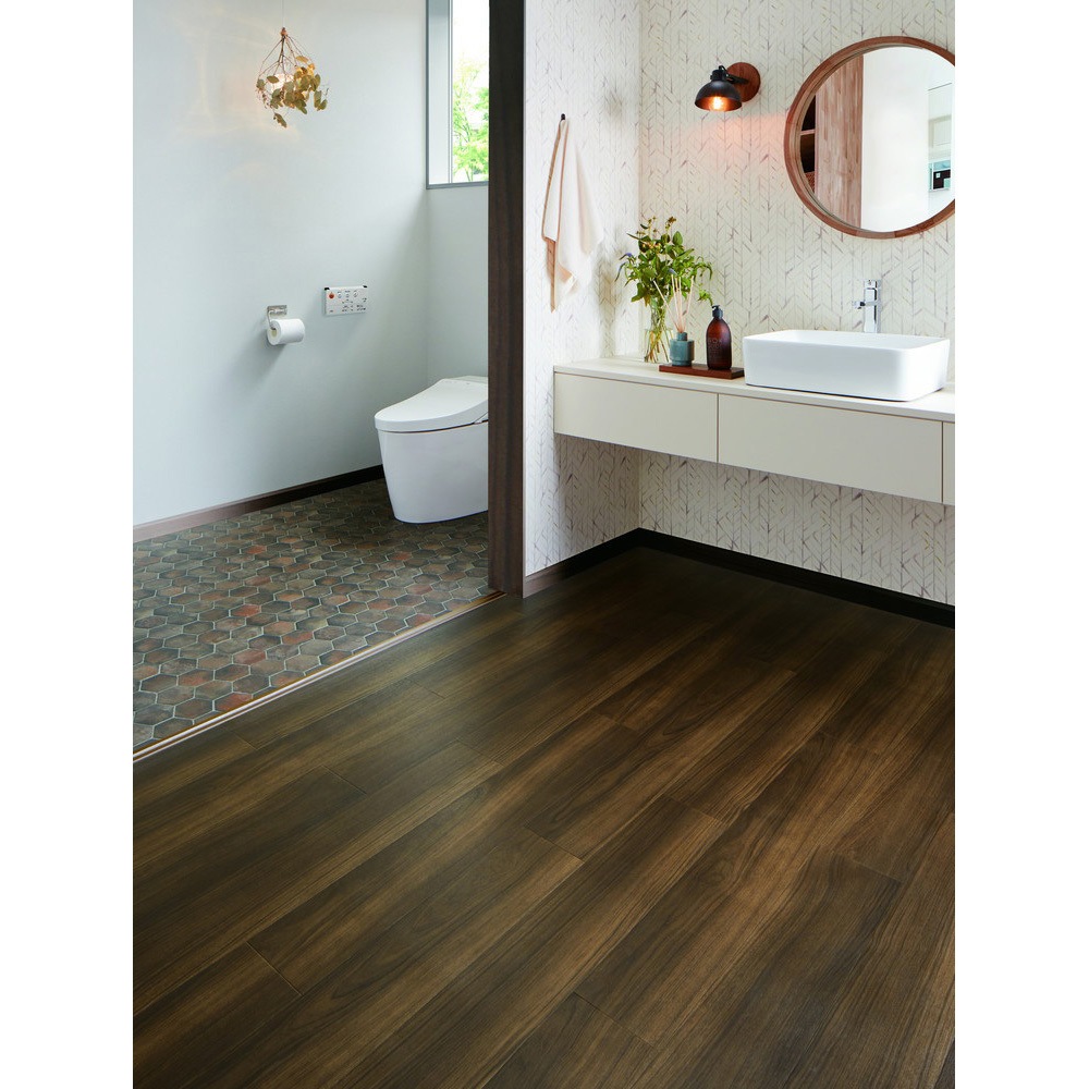 E5004 クッションフロア Eタイプ スムースチーク 1巻(3m) シンコール 【通販モノタロウ】