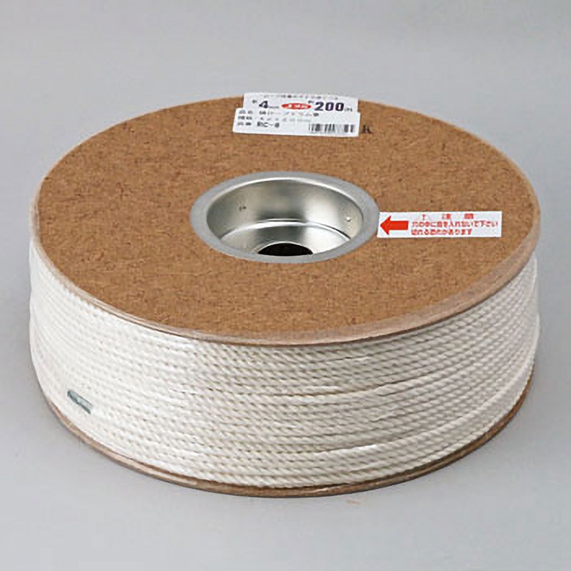 RC8 綿ロープドラム巻 ユタカメイク 太さ4mm  RC8