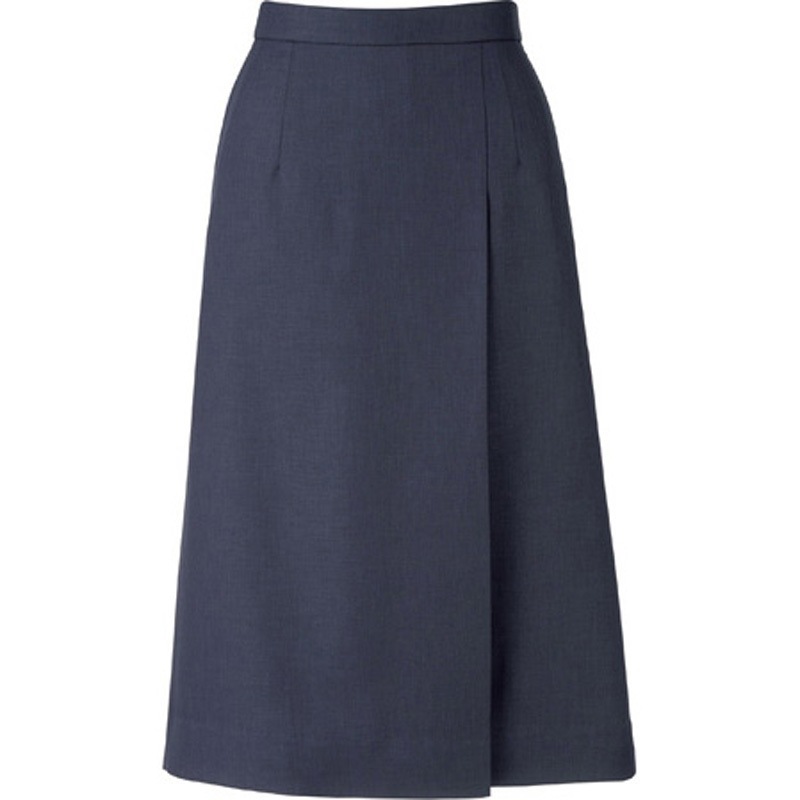 プリーツスカート ロング丈 BCS2707 ネイビー 1枚 ボンマックス 【通販モノタロウ】