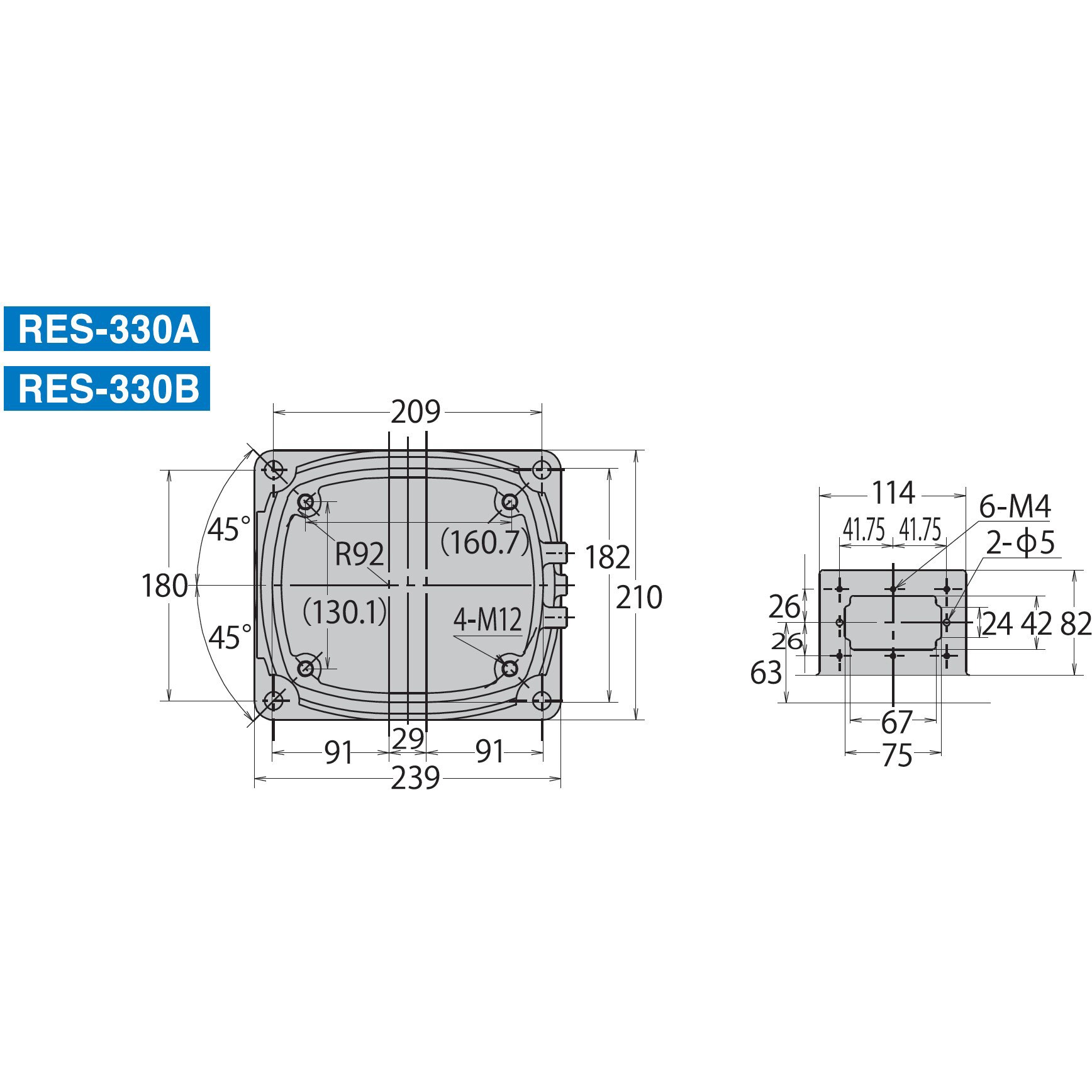 RES-330A 船舶用ウインチ イカール用ボックス REF・RESシリーズ 1台 工進 【通販モノタロウ】