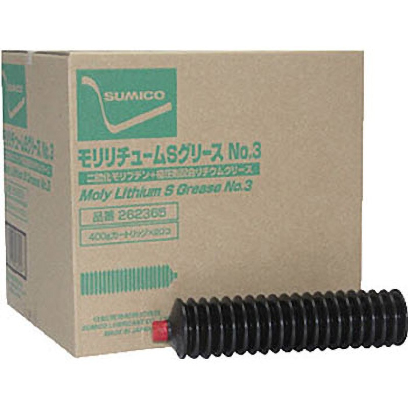 262365 グリース(高荷重用) モリリチュームSグリースNo．3 400g 1箱
