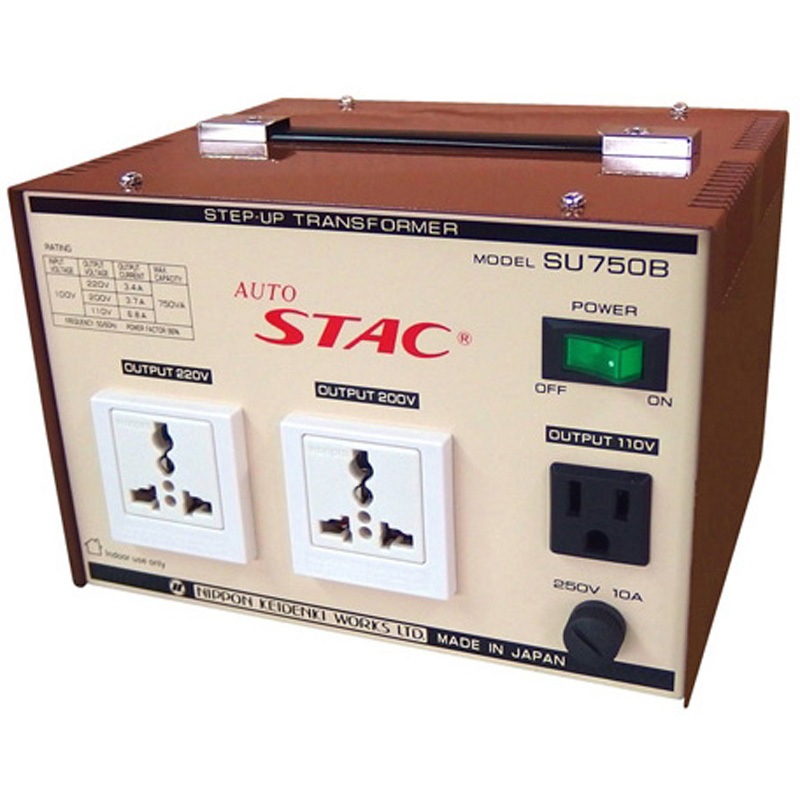 SU750B 交流電圧変圧器 昇圧専用 SUシリーズ 1個 アズワン 【通販モノタロウ】