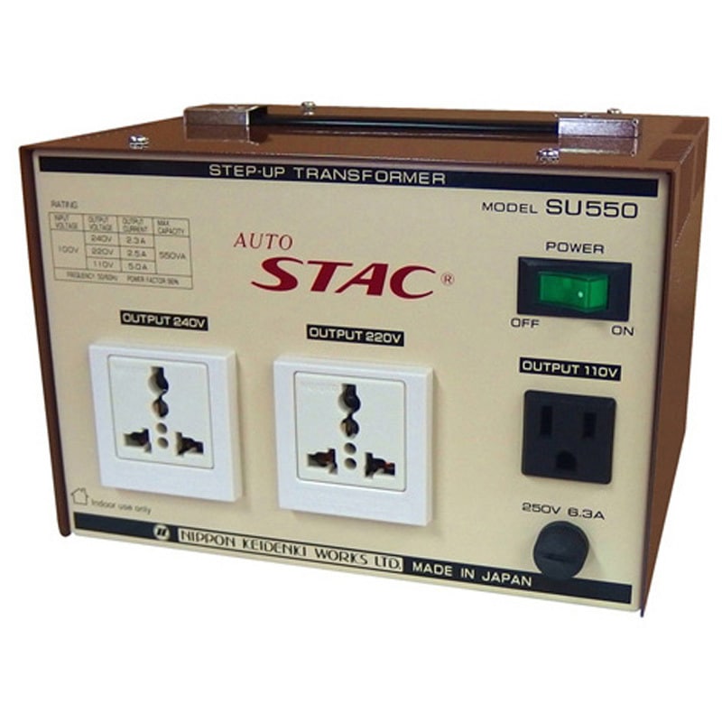 SU550 交流電圧変圧器 昇圧専用 SUシリーズ 1個 アズワン 【通販モノタロウ】