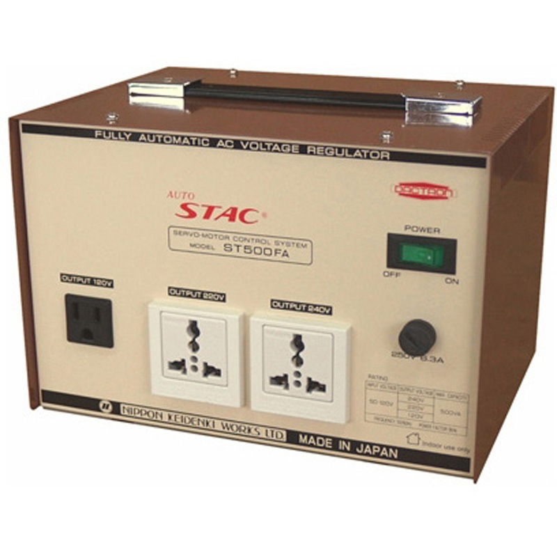 ST500FA 交流電圧安定器 昇圧・降圧 STシリーズ 1個 アズワン 【通販モノタロウ】