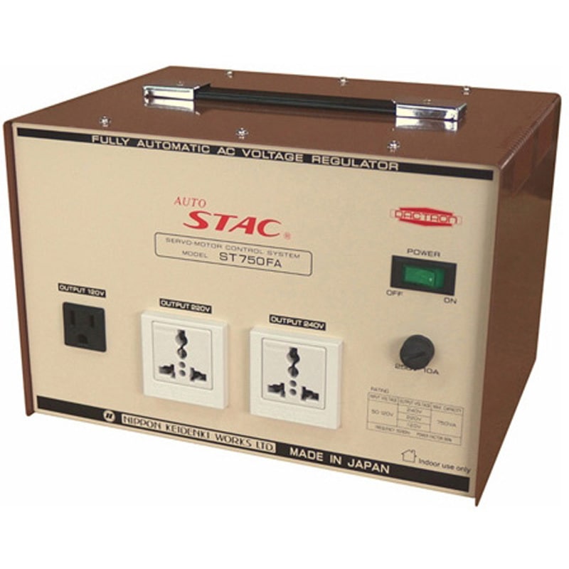 ST750FA 交流電圧安定器 昇圧・降圧 STシリーズ 1個 アズワン 【通販モノタロウ】