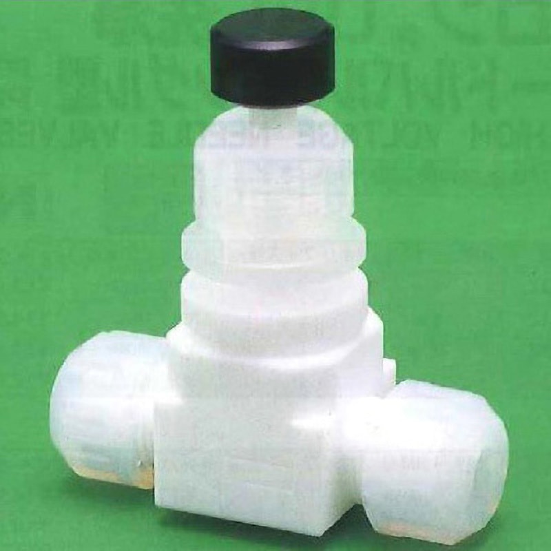 00U-187-02N USL-PTFE ニードルバルブ ストレート型 00Uシリーズ ユニバーサル 1個 00U-187-02N