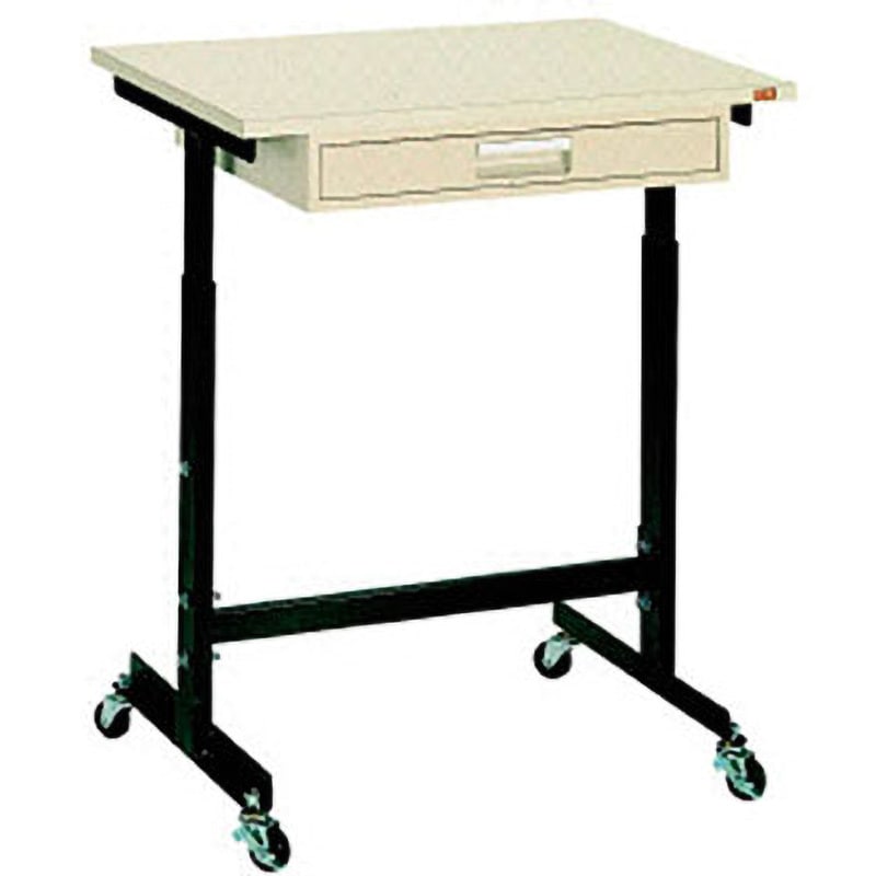 SD1 スタンドデスク 大阪製罐 メラミン化粧板製天板 荷重80kg 組立式 間口700mm奥行475mm高さ750～1050mm  SD1 59,388円