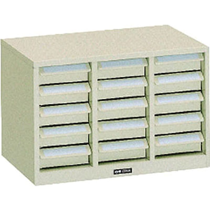 SPA15 スチール製パーツケース浅型 大阪製罐 外寸法384×238×252mm  SPA15